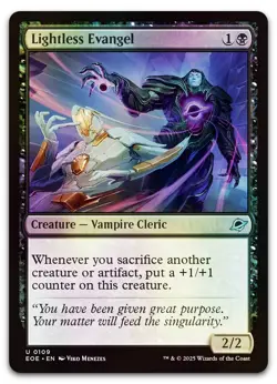 Lightless Evangel #109 (Foil) (NM) Edge of Eternities EOE Magic MTG - Image 1