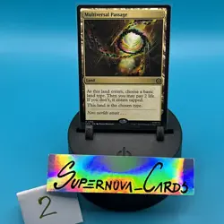Multiversal Passage 180 Marvel's Spider-Man MTG Regular (2) - Image 1