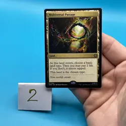 Multiversal Passage 180 Marvel's Spider-Man MTG Regular (2) - Image 3