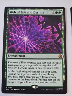 MTG - Web of Liife and Destiny- Marvel: Spider-Man - Image 1