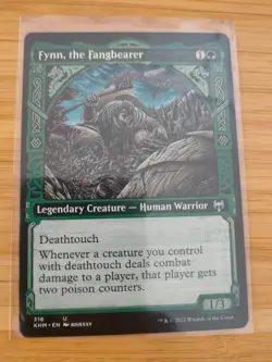 MTG Fynn, the Fangbearer (Showcase) 316 Kaldheim M/NM Free UK P&P - Image 1