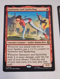 MTG -Spinneret and Spiderling - Marvel: Spider-Man - Image 1