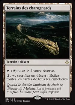 mtg magic Scavenger Grounds hour of FRENCH fr vf Terrains des charognards - Image 1