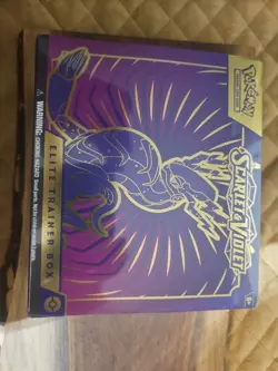 Pokemon TCG: Scarlet & Violet Base Set Elite Trainer Box (Miraidon) ETB 820650853418 - Image 1