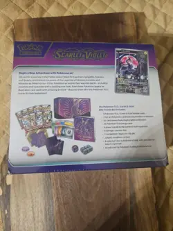 Pokemon TCG: Scarlet & Violet Base Set Elite Trainer Box (Miraidon) ETB 820650853418 - Image 3