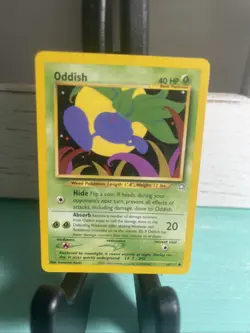 Oddish 68/111 - Neo Genesis Unlimited Edition - WOTC Pokemon LP - Image 1