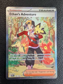 Ethan's Adventure - 236/182 Destined Rivals (Pokemon) Special Illustration Rare - Image 1