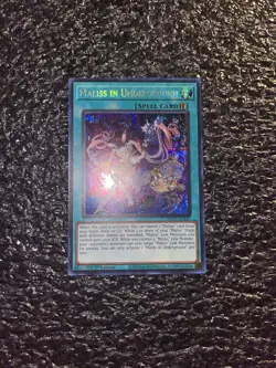 Yugioh! Maliss in Underground MP25-EN127 Prismatic Secret Rare 1st Edition NM - Image 1