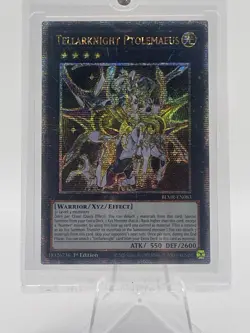 Yugioh! LP Tellarknight Ptolemaeus - BLMR-EN083 - Quarter Century Secret Rare - Image 1