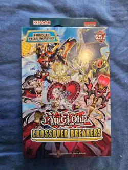 YuGiOh! Crossover Breakers 3 Pack Booster Box Sealed Brand New - Image 1
