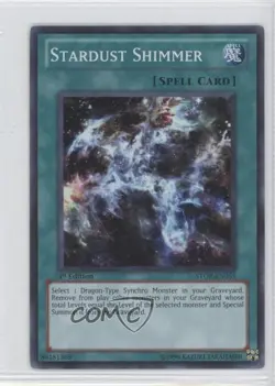 Stardust Shimmer 1st Ed. YuGiOh Storm of Ragnarok #STOR-EN055 - Image 1