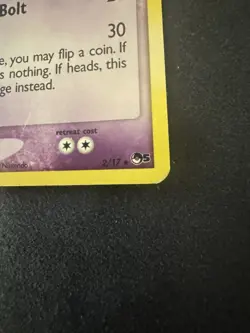 Pokemon TCG Lugia Pop Series 5 Holo Rare Card 2/17 LP Condition - Image 5
