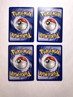 Pokemon TCG WOTC Neo Genesis 4 Card Lot w/ Shuckle - Image 2