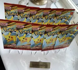 10 Pack Pikachu and Random Card Pokemon Card McDonald's Promo 020/M-P Japanese - Image 1