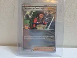 Pokemon Explorer's Guidance Staff Promo Card 147/162 - Image 1