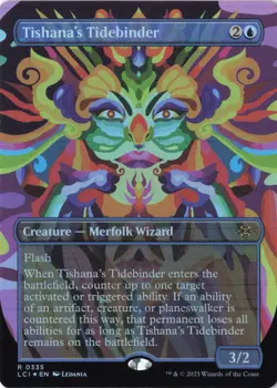 Tishana's Tidebinder (Borderless) Foil R The Lost Caverns of Ixalan 335 NM - Image 1