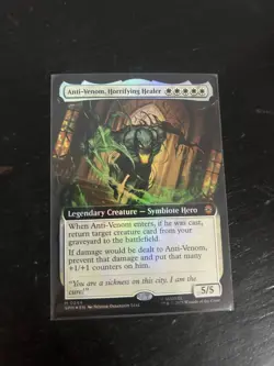 Magic The Gathering Spider-Man Anti-Venom, Horrifying Healer (Extended Art) Foil - Image 1