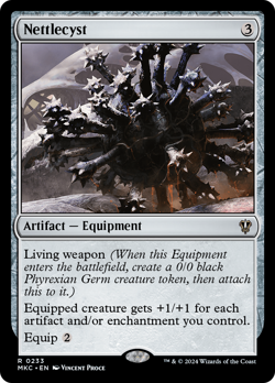 Nettlecyst #233 | Near Mint | Murders at Karlov Manor MKC Magic MTG - Image 1