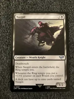 Magic The Gathering MTG - Nazgul (0337) - UB LTR - Image 1