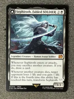 Sephiroth, Fabled SOLDIER Final Fantasy Regular M 0115 - Image 1