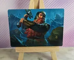 MTG - LotR Art Series: Gimli, Counter of Kills 10/81 - NM Condition - Image 1