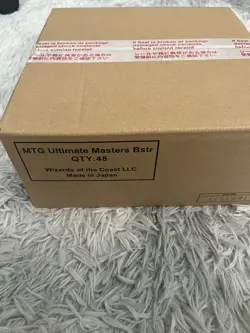 Magic the Gathering (MTG) Ultimate Masters Sealed Half Case - w/Toppers - Image 1