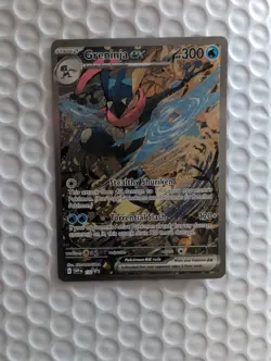 Pokemon TCG Greninja ex SVP 132 SV Shrouded Fable Black Star Promo NM - Image 1