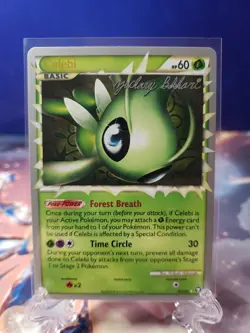 Pokemon TCG Celebi 92/102 2010 Triumphant Prime Rare 2012 World Championship - Image 1