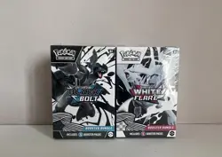 Pokemon TCG Black Bolt and White Flare Booster Bundle PAIR - ✅ IN HAND + SEALED✅ - Image 1