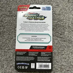 Pokemon Scarlet & Violet - Journey Together | Scraggy Blister Pack | New - Image 2