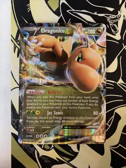Pokemon JUMBO Dragonite EX 74/111 Oversized Box Promo 💎LP💎 - Image 1