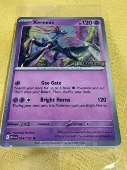 Pokemon Mega Evolution 2025 - Xerneas 2025 Best Buy Stamped Promo - New, Sealed - Image 2