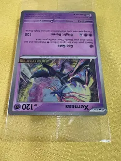 Pokemon Mega Evolution 2025 - Xerneas 2025 Best Buy Stamped Promo - New, Sealed - Image 3