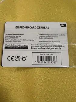 Pokemon Mega Evolution 2025 - Xerneas 2025 Best Buy Stamped Promo - New, Sealed - Image 4