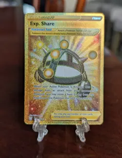 Pokemon TCG - Exp. Share - Battle Styles - 180/163 - Gold - NM - Image 1