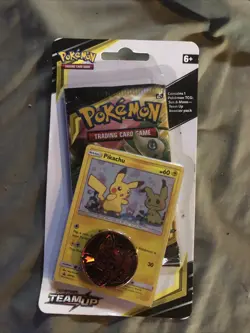 Pokemon Sun & Moon Team Up Blister Pack with Pikachu Promo SEALED - Image 2
