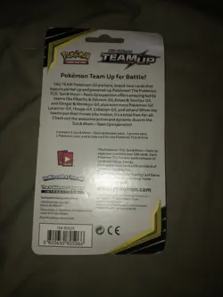 Pokemon Sun & Moon Team Up Blister Pack with Pikachu Promo SEALED - Image 3