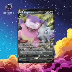 Carte Pokemon Flagadoss V 099/189 Epee & Bouclier Tenebres Embrasees Francais - Image 1