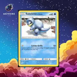 Carte Pokemon Sabelette d'Alola 12/40 Promo McDonald's 2019 Francais - Image 1
