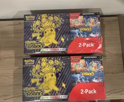 Pokemon Surging Sparks Elite Trainer Box/Booster Bundle Costco 2-Pack X 2 READ - Image 1