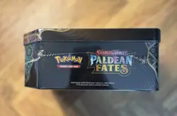 Pokemon TCG Scarlet & Violet Paldean Fates Iron Treads Ex SEALED Tin - Image 3