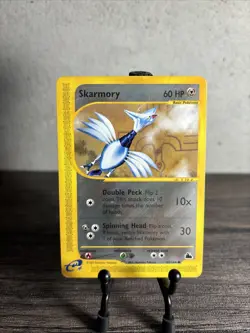 2003 WOTC POKEMON SKYRIDGE SKARMORY 97/144 COMMON-Fast Shipping-LP!! - Image 1