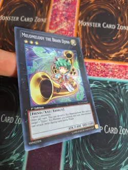 Yu-Gi-Oh! Melomelody the Brass Djinn YS12-EN042 Super Rare 1st Edition NM a1/ - Image 2