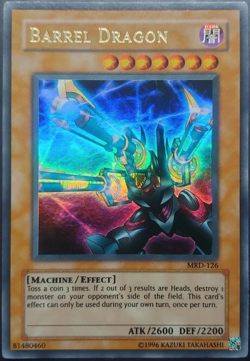 Barrel Dragon - (MRD-126) - Ultra Rare - Unlimited Edition - Yugioh TCG Card - Image 1