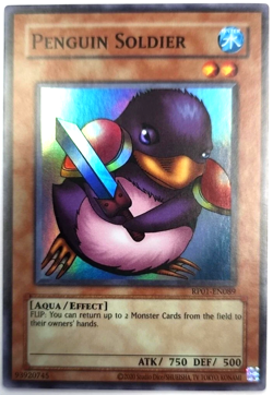 Penguin Soldier (Retro Pack 2024 Reprint) RP01-EN089 Super Rare YuGiOh TCG Card - Image 1