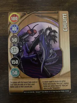 Bakugan Card - Chum - Copper Gate Card - BA313 - 22/48d - 2008 - Image 1