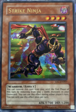 Strike Ninja IOC-EN007 Ultra Rare Unlimited YuGiOh TCG Card - Image 1