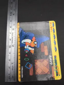 Kamek #1 Super Mario World BROS Card TOP SUN Nintendo 1992 Japan TCG CCG C1 - Image 4