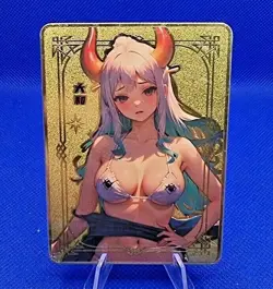 Yamato - One Piece | Sea Moon Partying | Metall Waifu Goddess Story Card - Image 1