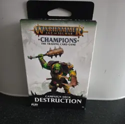 Warhammer - Age of Sigmar Champions DESTRUCTION Trading Card Game Campaign Deck - Image 1